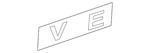 Genuine Gm Gate Nameplate Assembly 22697602. Fixed Price $30.49.