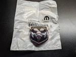 New Oem Mopar Dodge Chrome Ram Head Medallion Grille Emblem 5155674AA. Fixed Price $82.00.