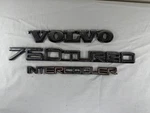 Volvo 760 Turbo / Intercooler Used Emblems Needs New Adhesive**. Fixed Price $49.99.