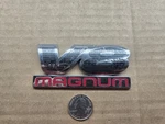 Dodge Oem Ram Dakota V8 High Output Engine Emblem Badge Logo Name 55078088AA. Fixed Price $19.99.