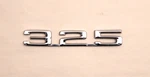 Bmw Oem Genuine E30 84-92 325 Chrome Trunk Badge 51141924867. Fixed Price $14.95.