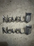 1966-1967 Chevy Ii Nova Oem Panel Script Emblem (pair) Original/used #4548122. Fixed Price $125.00.