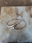 1999 1998 Oldsmobile 88 Hood Header Panel Grille Emblem 10292200. Fixed Price $28.00.