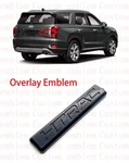 Gloss Black Overlay Emblem Fits Parts Hyundai Palisade Htrac 86316-S8000. Fixed Price $20.89.