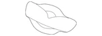 Genuine Gm Front Bumper Fascia Crossed-flags Logo 19207384. Fixed Price $167.97.