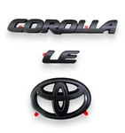 Pcs 2020 2021 2022 2023 Toyota Corolla Matte Black Emblem Overlay Kit. Fixed Price $39.99.