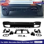 GLS53 Style Rear Bumper Diffuser Lip For Mercedes-benz X167 GLS600 GLS450 2020+. Fixed Price $296.01.