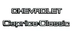 Set Of 2 For 1980-1990 Caprice Classic Brougham Rear Trunk Emblem Sliver Black). Fixed Price $59.99.