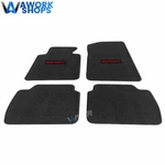 For 99-06 Bmw E46 3-SERIES Black Nylon Floor Mats Carpets Non-slip W/ Red Sport. Fixed Price $59.83.