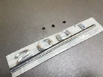 Genuine Mercedes W123 200T Rear Trunk Door Badge Logo Emblem A1238172315 + Clips. Fixed Price $93.50.