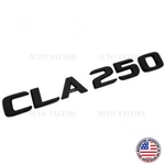 17-21 Cla 250 Emblem Trunk Lid Letter Logo Nameplate Badge Decorate Gloss Black. Fixed Price $17.99.
