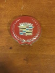 Gm Cadillac 1994-99 Emblem Deville Concours Trunk Lock Door Red 95 96. Fixed Price $25.00.