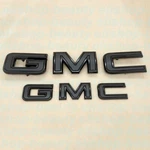 2PCS Set Front Rear Gloss Matte Black Gmc Emblems Fit 2020+ Acadia 2022+ Terrain. Fixed Price $82.85.