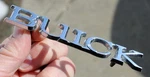 Oem Gm Buick Emblem Nameplate 1250964. Fixed Price $35.00.