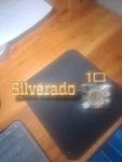GM#349694, Silverado Fender Emblem (1973-1980 ). Fixed Price $55.00.