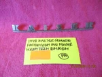 1948 Kaiser Frazer Genuine Factory One Hood Script Trim Emblem Free Shipping. Fixed Price $79.00.