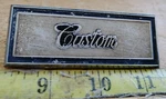 Rare Amc Ambassador Custom Circa '60'S Emblem 3618229 2160. Fixed Price $60.00.