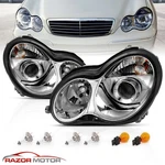 2001-2007 Projector Headlights For Mercedes Benz W203 C-class C230 C240 C320. Fixed Price $199.95.