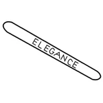 New Genuine Mercedes-benz Nameplate 2118175020 Oem. Fixed Price $16.37.