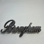Chrysler Brougham Name Emblem Badge 3810 287 58395A. Fixed Price $13.99.