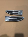2010-2019 Ford Taurus Front D/s,p/s Fender Emblems Trim Silver/black Set Oem. Fixed Price $44.00.