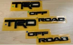 Oem 2010-2024 Toyota 4RUNNER Black Trd Off Road Badge Set PT413-0C230-02. Fixed Price $119.99.