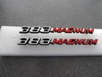 Mopar Dodge 1971 Charger Superbee 383 Magnum Hood Scoop Emblems Nos Pair. Fixed Price $165.00.