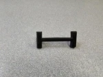 Nice Used Original Genuine Porsche 911 Black "h" Rear Emblem Letter 1972-73. Fixed Price $20.00.