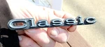 (1) 1974 1975 1976 1977 Chevrolet Elcamino "classic" Emblem Name Plate Oem. Fixed Price $39.99.