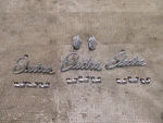 1966 Buick Electra 225 Oem Rear Quarter Panel Roof Trunk Lid Emblems Scripts. Fixed Price $165.00.