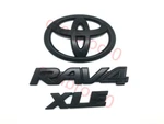 3PCS 2019 2023 Toyota RAV4 Xle Black Out Emblem Overlay Kit (PT948-42194-02). Fixed Price $70.00.