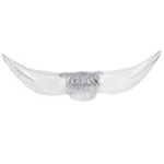 United Pacific 72005 Chrome Bull Horn Hood Ornament 10" X 4" -. Fixed Price $85.45.