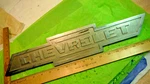 BA97 Chevrolet P10 Step Van Nose Emblem Vintage 1966 #3956973 Cheech & Chong Chr. Fixed Price $159.99.
