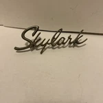 Vintage Buick Skylark Badge Chrome Metal, 70. Fixed Price $39.95.