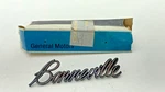 1975 Nos Gm Pontiac Bonneville Fender Emblem Ornament Badge Trim Molding. Fixed Price $77.61.
