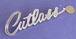 Oldsmobile Cutlass Script Emblem Gm Oem Badge Trunk 1968 Chrome 7791576 #1. Fixed Price $26.99.
