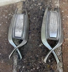 1973-74 Oldsmobile Delta Roof Pillar Sail Emblems Gm 9858565 9837985. Fixed Price $34.00.