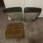 Vw Volkswagen Bug Beetle Interior Rear Door Panel Oem Vintage Rat Rod 58 59. Fixed Price $69.00.