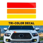 Vinyl Tri-color Decals Stickers For 2016-2020 Toyota Tacoma Car Auto Accessories. Fixed Price $8.54.