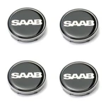 Genuine Set Of Wheel Center Caps 2100004 For Saab 9-3 2003-2011. Fixed Price $69.95.