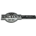 2003 - 2007 Ford F250 Super Duty King Ranch Fender Badge Emblem Rh Right Oem. Fixed Price $99.00.