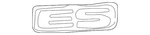 Genuine Mazda Hatch Emblem LC71-51-761. Fixed Price $32.15.