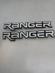 96 97 98 99 00-05 Ford Ranger 2PC Fender Emblem Chrome Nameplate Oem Badge Side. Fixed Price $32.99.