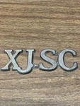 Jaguar Xj-sc Cabriolet Boot Trunk Rear Badge BCC3667 Used Chrome Emblem. Fixed Price $100.00.