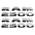 Oem Set Of 11-26 Ram 2500 + Promaster Chrome Door Emblem Nameplate 68210905AA. Fixed Price $54.99.