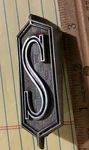 Vintage Oldsmobile Cutlass Metal Emblem Trim Fender - Part #399943. Fixed Price $24.99.