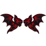 Evil Bat Emblem, 3D Custom Badge Decal Accessories For Car, Truck, Suv, Auto 2PC. Fixed Price $24.99.