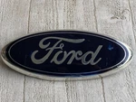 Ford Blue Oval Emblem 9" Oem #6L54-9843156-AB Nade In Italy Used. Fixed Price $15.00.