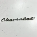 Oem 1958 Chevrolet Impala Bel Air Biscayne Trunk Emblem Script #58C-16725*. Fixed Price $15.00.