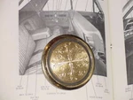 1967 Plymouth Vip Nos Mopar Door Panel Emblem Gold Rnd. Fixed Price $95.00.